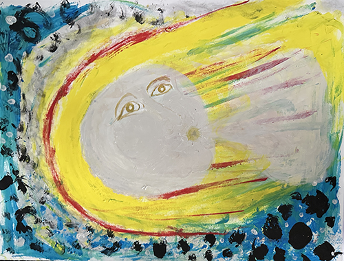 Moon In Cosmos